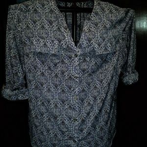 Cute button down top